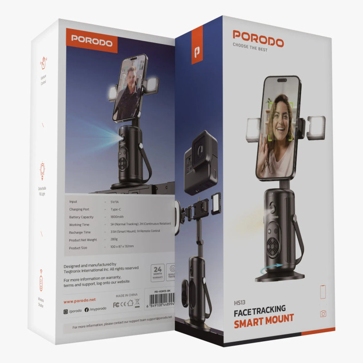 پایه ثابت روميزي هوشمند ردیابی (دنبال كننده) PORODO