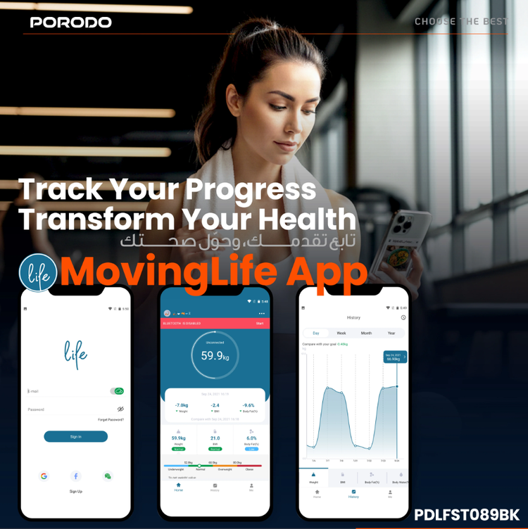 قابلیت اتصال به App موبایل و گزارش آنالیز