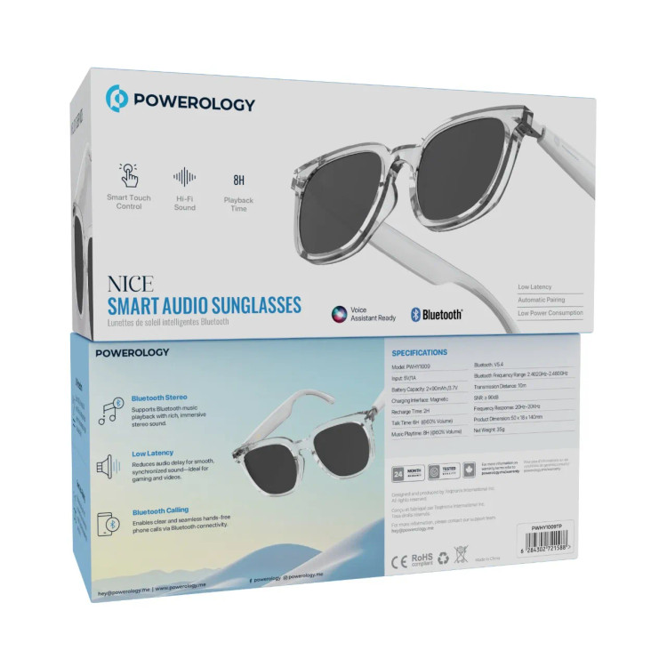 عینک آفتابی هوشمند Powerology Nice