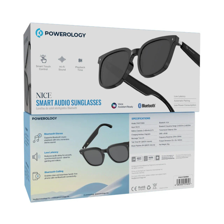 عینک آفتابی هوشمند Powerology Nice