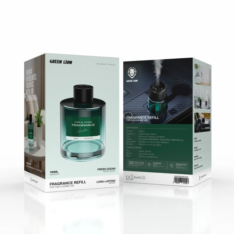 اسانس معطر روغني - میلی لیتر Green Lion - Fresh Ocean 160