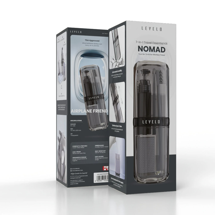 کیت ضروری مسافرتی هفت پارچه (7*1) Levelo Nomad