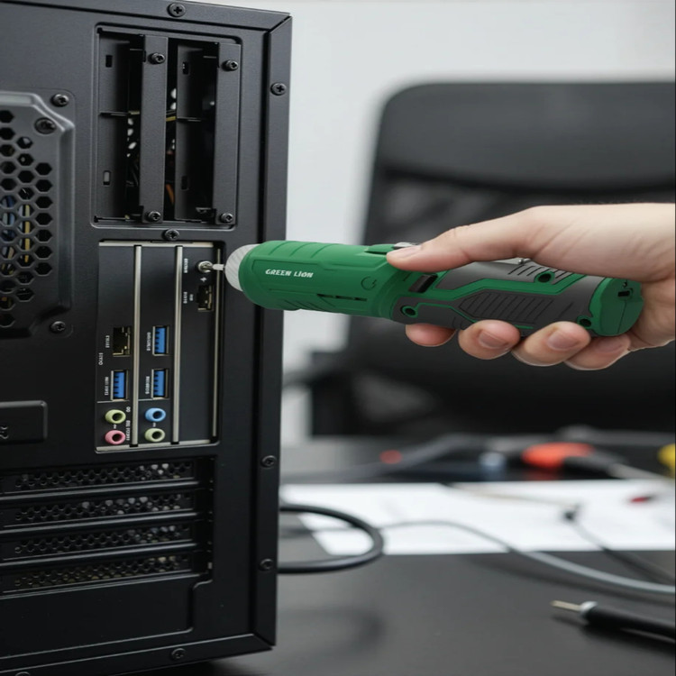 مجموعه كامل پیچگوشتی شارژي - عددی Green Lion GSD- 54