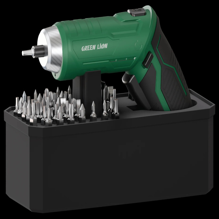 مجموعه كامل پیچگوشتی شارژي - عددی Green Lion GSD- 54