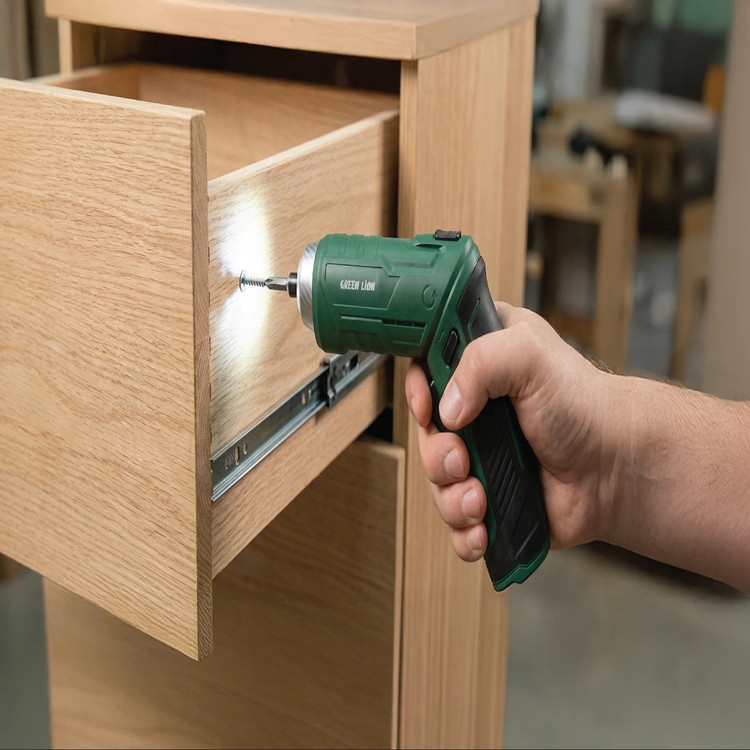 مجموعه كامل پیچگوشتی شارژي - عددی Green Lion GSD- 54
