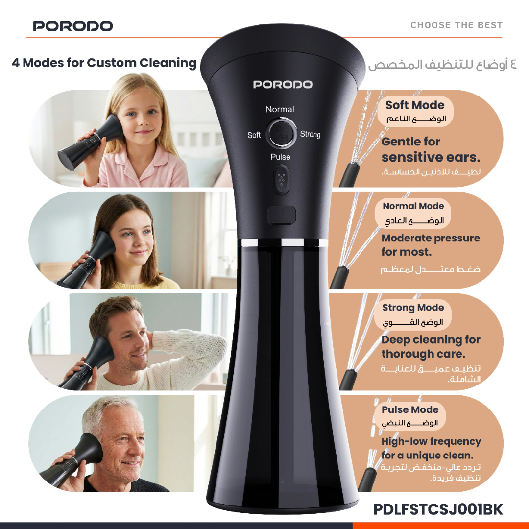 دستگاه شستشوی گوش  PORODO OPTO