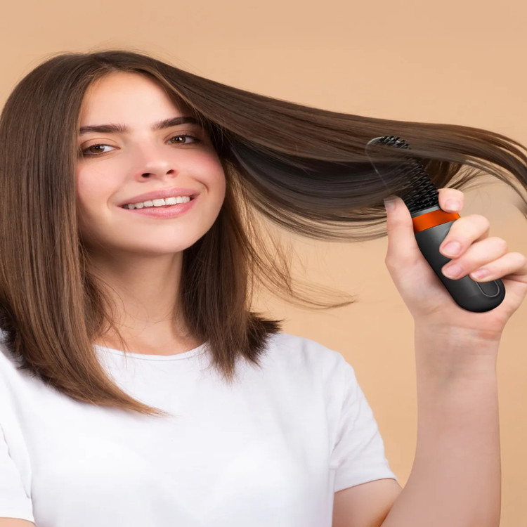 برس شارژي حالت دهنده حرارتی قابل حمل لایفاستایل Porodo - كوچك و داراي درپوش