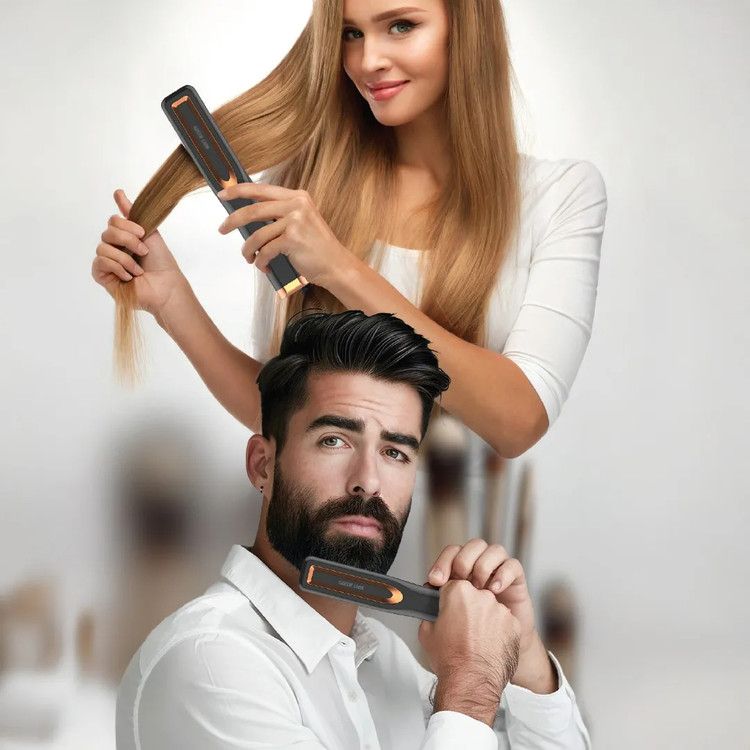 برس صاف کننده ریش و موی بیسیم Green Lion