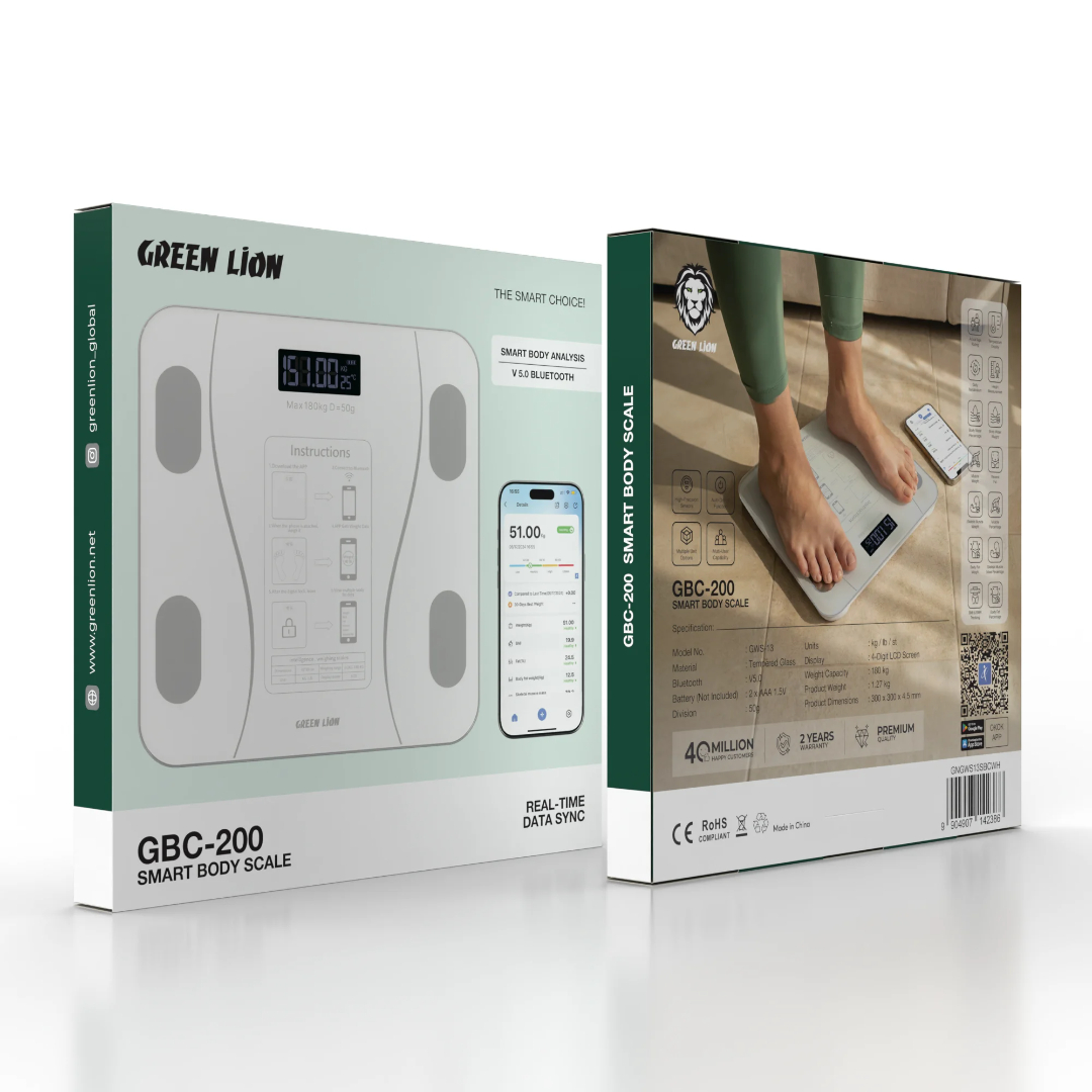 ترازوی هوشمند بدن Green Lion GBC-200